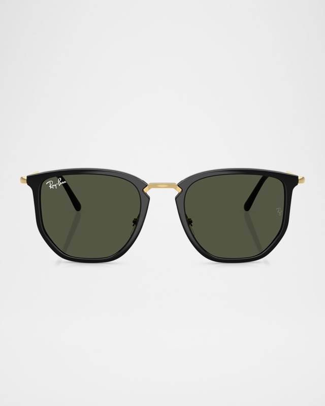 RB4451 Round Arista Gold Sunglasses